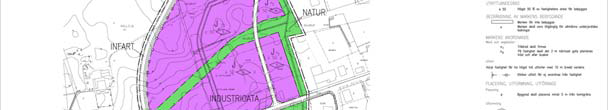 2009, är området redovisat som detaljplanelagd mark. Detaljplaner För planområdet gäller detaljplan antagen av kommunfullmäktige den 13 september 1999.