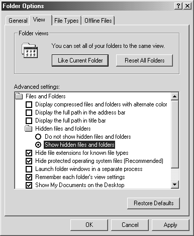 Stäng dialogrutan [System Properties/Systemegenskaper]. Windows XP-användare kan bortse från steg 7 och framåt. Ta bort filerna med inställningsinformation 7.