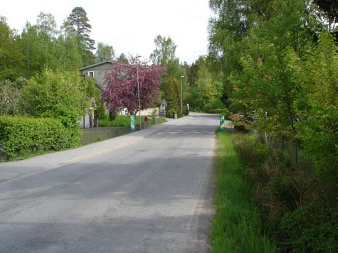 Befintliga förhållanden Skälsätravägen Skälsätravägen är ca 5,0 m bred och