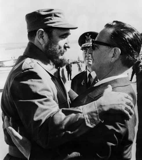 och med Olof Palme i Havanna 1975, då