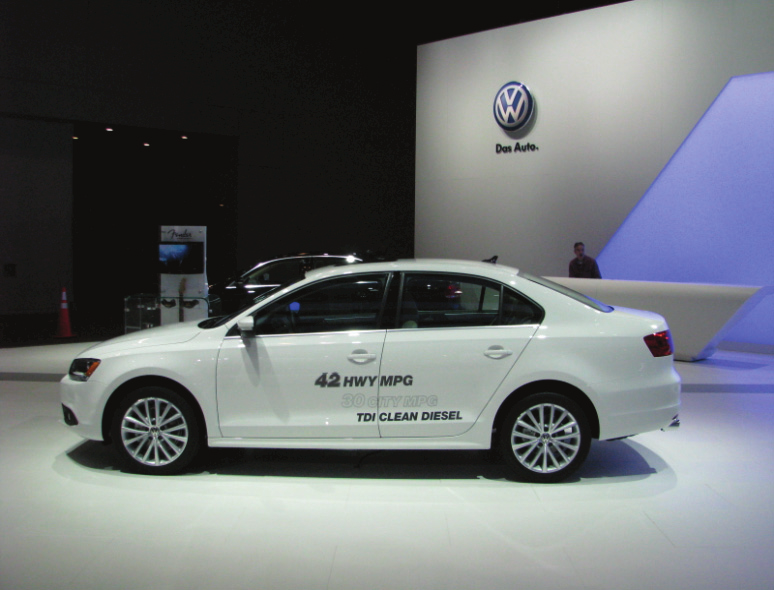 För USA-marknaden satsar VW brett på sina BlueMotion-dieslar.