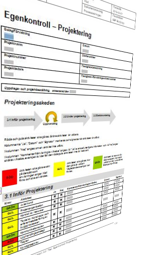 Gemensam byggprocess innehåll En dokumentdatabas för (Inte en projektdatabas) Stödjande och styrande dokument GBP Information Processkartor Egenkontroller Uppdrags- och