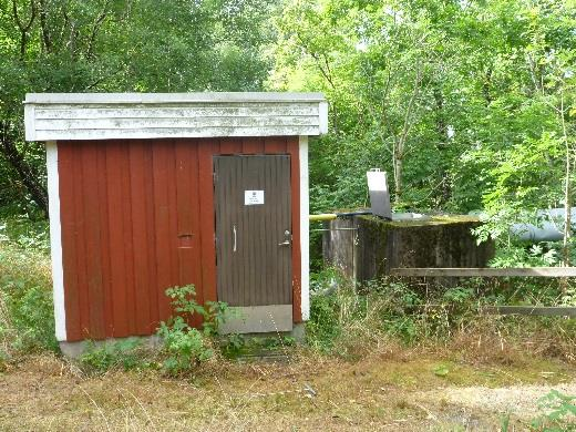 Nödutlopp Nödutlopp i avloppspumpstation på nivån +10,12 m.