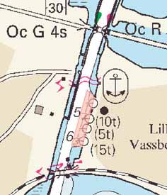 11 Nr 58 Förbudsområde i Vänersborg / Restricted area in Vänersborg Länsstyrelsen Västra Götalands län. Publ. 9 mars 2005 * 2423 Sjökort/Chart: 132 Sverige. Vänern och Trollhätte kanal. Kristinehamn.