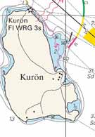 5 Nr 58 Mälaren och Södertälje kanal / Lake Mälaren and Södertälje kanal * 2426 Sjökort/Chart: 111 Sverige. Mälaren och Södertälje kanal. Kurön. Undervattenskabel utlagd.