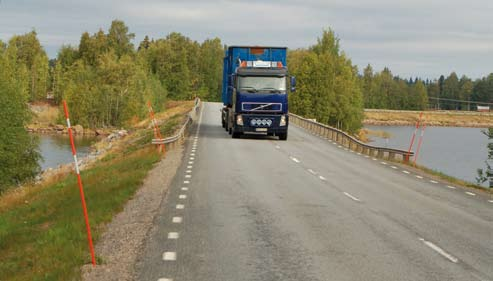 anslutningen till Järnvägsleden (väg 95) till och delen över Degerön.