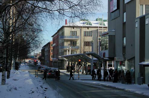 Alhem - Getberget Nedanstående karta är hämtad från en resvaneundersökning (utförd av Sweco) och visar antalet resor med buss till från olika delområden till centrum.