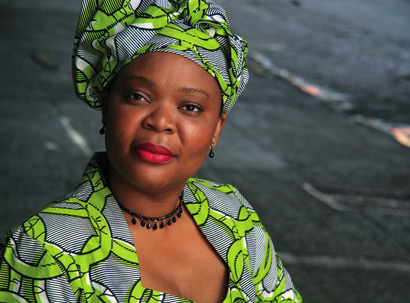 Foto: Michael Angelo LEYMAH GBOWEE mottagare av Nobels fredspris 2011