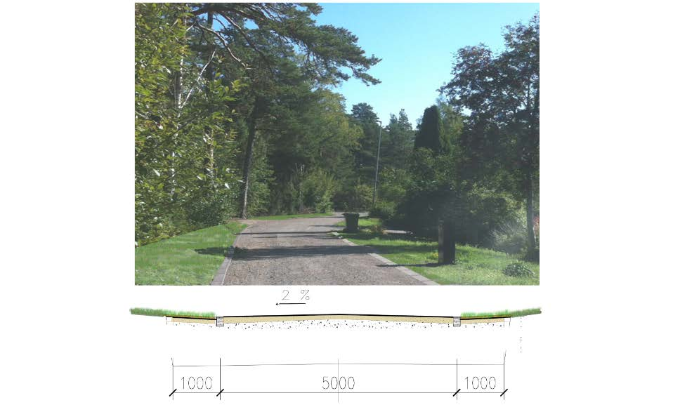 Trafik och tillgänglighet Näckvägen i planområdet är redan idag ihopkopplad med Norra Tibblevägen som är ansluten till Sandbrovägen.
