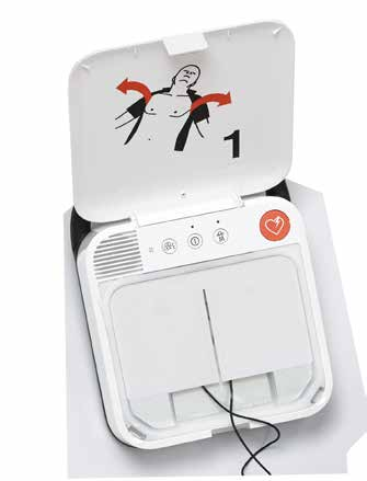 LIFEPAK CR2 defibrillator Kontinuerlig HLR ökar chansen till överlevnad 2 Varje fall av hjärtstopp kräver HLR. Vartenda fall.