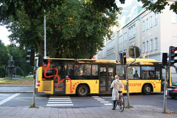15 Gävle har sett en kraftigt positiv utveckling av antalet resor med kollektivtrafik.