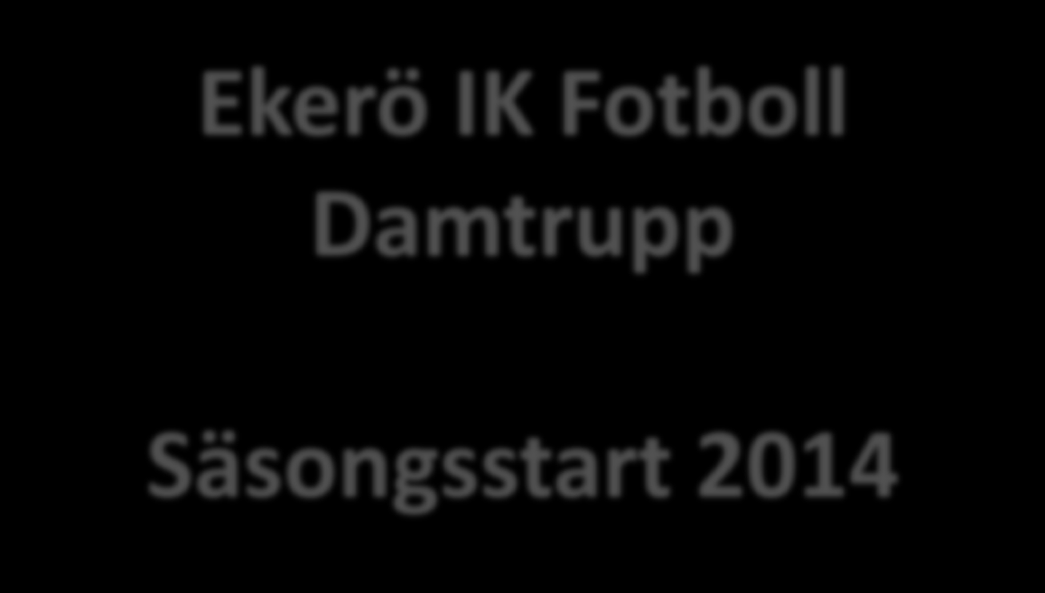 Ekerö IK Fotboll