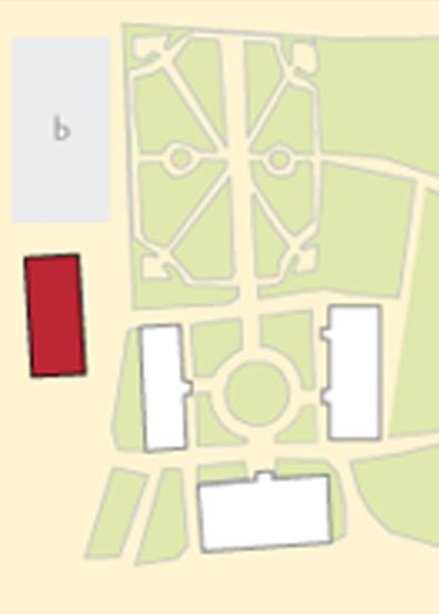 (hus 2). Inför Linnéåret 2007 uppfördes en tillfällig paviljong som servicebyggnad för besökare.