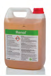 Renol Renol är en koncentrerad penetreringsolja av vegetabiliskt ursprung som används för att förbättra verkningssättet för ogräs- och insektsmedel Ger en mycket stabil och säker blandning med vatten