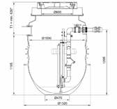 ACO Box Concept Pump Pumpstationspaket Fettavskiljarmiljö Belastningsklass B125 ACO Box Concept Pump 9 Placering: Mark Material: PEHD Innehåll Vikt (kg) RSK-nr