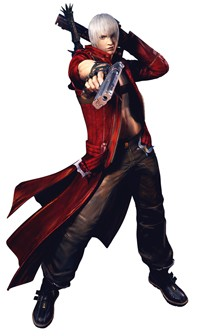 smal man med ett sinne för stil jämfört med Kratos som oftast är klädd i endast ett höftskynke. Figur 5: Dante från Devil May Cry(Capcom) och Kratos från God of War(Sony).