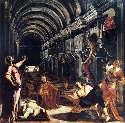 Andra kända konstnärer under denna tid var El Greco (1541-1614) och Agnolo Bronzino (1503-1572). Bild: Tintoretto (Marksundret) Some rights reserved by osocnart.