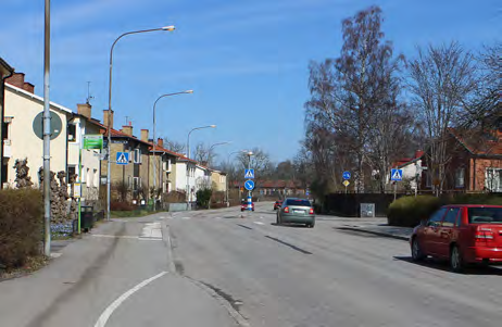 Inventering av trafikmiljö längs skolvägar Inventeringen utfördes i april 2014. Markerade gator, gång- och cykelvägar och passager har inventerats till fots.