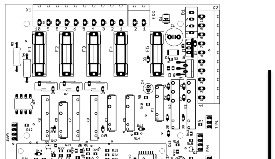HSPB 350kW p 18/ 46 4 Extra tillbehör 4.1 GSM modem Modem kan skicka SMS till 5 telefonnummer med brännarens fel eller status information på 8 rader.