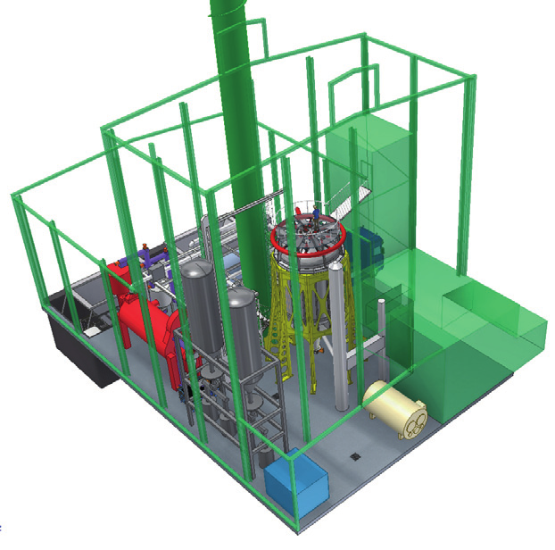 Cortus (uppdragsanalys) 7 Pågående projekt Nordkalk 5 MW Under 2010 tecknades ett avtal med Nordkalk om att bygga en Woodrollanläggning på 5 MW.