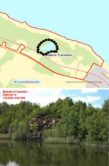 Bölsåkra Tranekärr SE0430099, RN koord: 6241209 1303608 Inventeringsdatum: 15/6