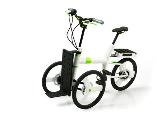 Eldrivet transportcykelfordon för urban miljö Samarbetsföretag: LIFEBIKE På uppdrag av Lifebike har en kompakt eldriven transportcykel med fokus på goda köregenskaper utvecklats.