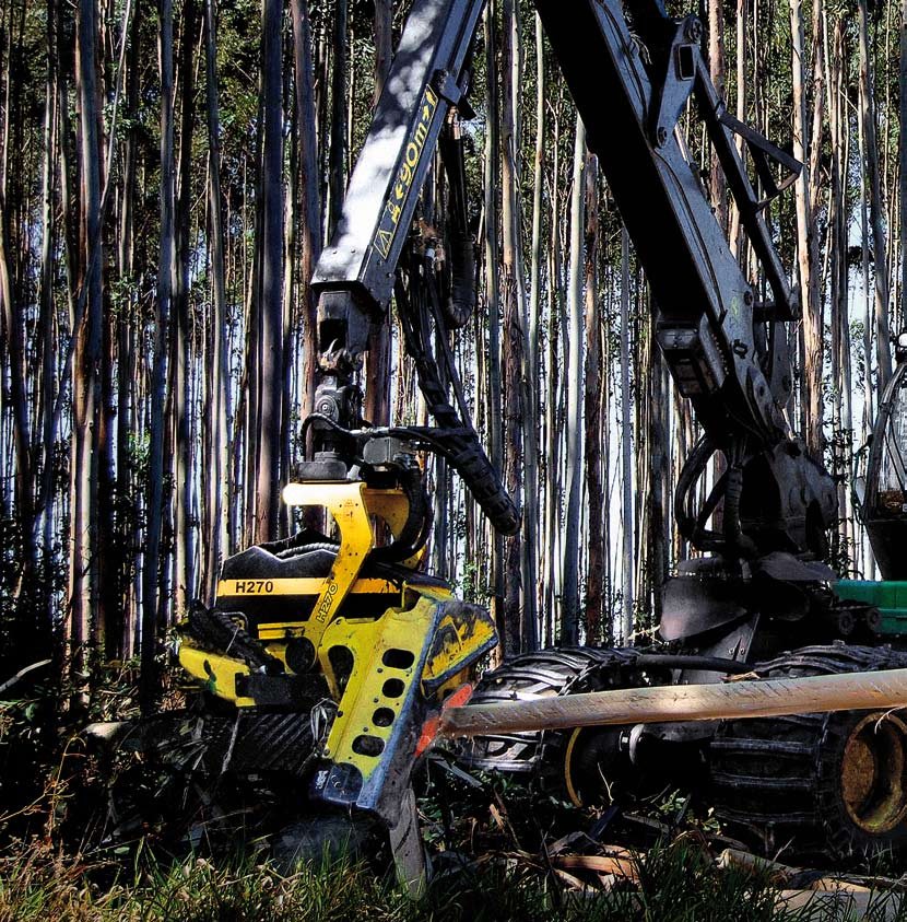 Kännetecken för hög produktivitet och mätprecision John Deere är världens främsta tillverkare av skogsmaskiner och har det mest kompletta sortimentet av tillbehör, som t.ex. skördaraggregat.