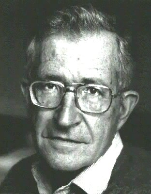 Lars-Erik Janlert, dec 2006 22 Avram Noam Chomsky (1928 ) is the Institute Professor Emeritus of linguistics at the Massachusetts Institute of Technology.