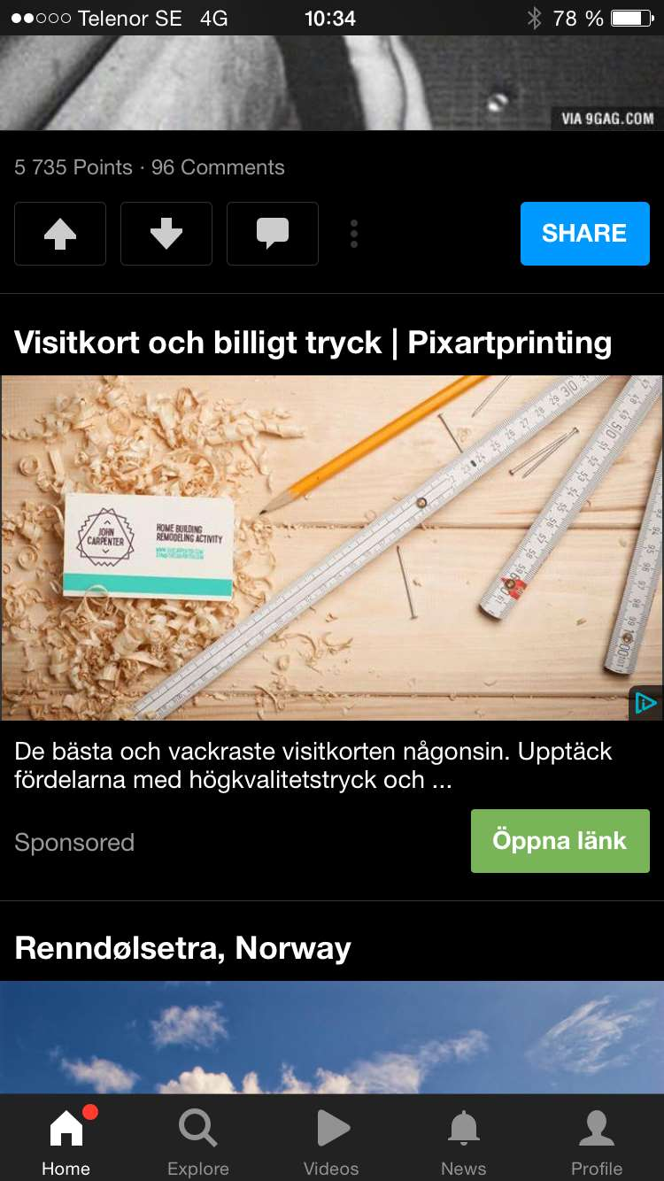 Under den senaste tiden har jag haft i uppgift att skapa visit kort.