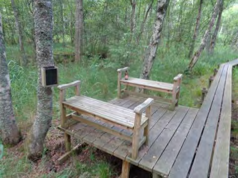 Det finns en annan grillplats vid vattnet i närheten av Botkyrka ridsällskap (bild 41).