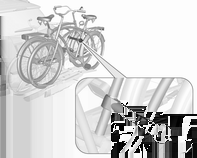 Positionera cyklarna på cykelhållaren antingen i linje åt vänster eller åt höger. 4. Ställ varje cykel likadant som den förra är ställd.