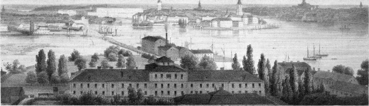 Härigenom skulle bl. a. vinnas, att banken över Riddarfjärden bleve rak och borttoge mindre plats av hamnen, samt att anslutning erhölls till en efter rörelsens behov lämpad station å Södermalm.