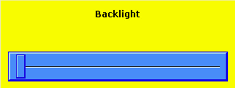 10.3. Backlight Ställ in bakgrundsbelysningen