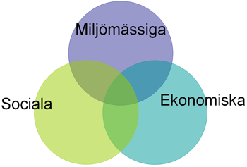 Miljöutbildning Del 1 Hållbar utveckling Miljöbalken: en hållbar utveckling ska främjas.