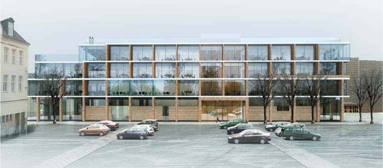 10(28) Ny bebyggelse Om-, till- och påbyggnad av befintliga byggnadsvolymer ska anpassas efter byggnadernas karaktär och arkitektoniska gestaltning.