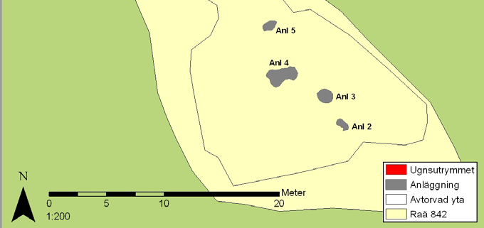 Det grå området längst i norr vid Anl 1 är slaggvarpet