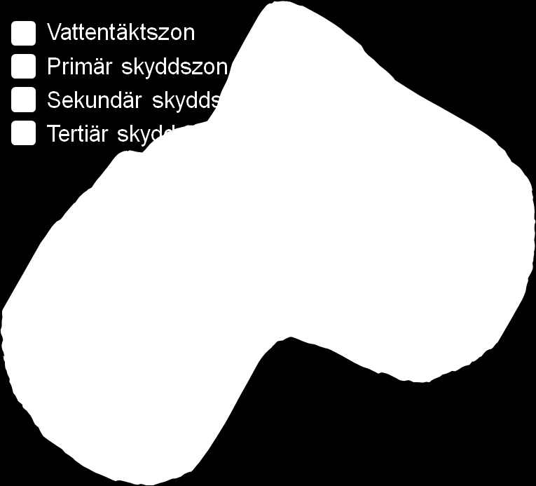 Sida: 3 (5) Figur 2 Principskiss över zonindelning av skyddsområde för grundvattentäkt.