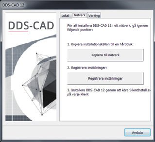 4. Nätverksinstallation 4.1 Förberedelser Klicka på länken i det utskickade mailet för att starta nedladdning av DDS-CAD 12. Skriv in användarnamn och lösenord som hittas i mailet.