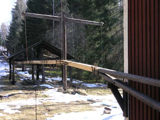 Kulturmiljövård Mälardalen Rapport 2007:72 Polhemshjulet i Kärrgruvan Reparationer av stånggången