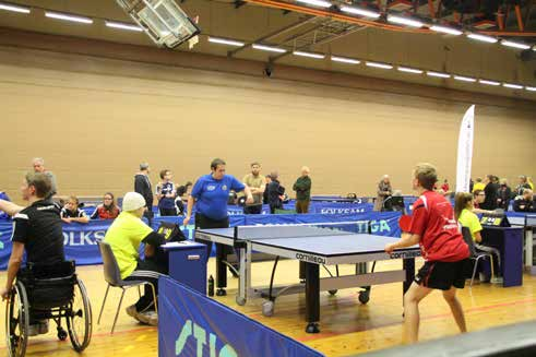 Stockholm Paragames 2016 Ronney Nilsson, Gävle HIF attackerar.