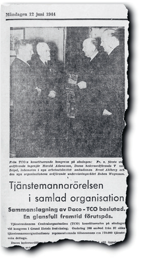 När Victor von Zeipel talade vid grundandet av TCO i juni 1944 förutspådde han TCO en glansfull framtid,
