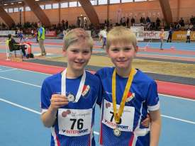 Victor och Lucas. Det var alltså Lucas som sprang och Victor som hoppade.
