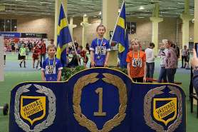 Brons P11 Kula 6,95 Lucas Törnström -05 Guld P11 800m 2.40,80 James De Champs -06 Silver P10 60m 9,52 Jeanne Lindestam -01 Silver F15 Höjd 1,54 Carolina Larson -02 Silver F14 1000m 3.