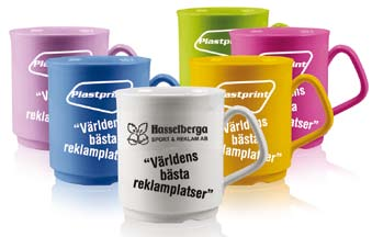 Muggar och glas 6521 6521 Plastmugg Samos Lätt mugg 30 cl