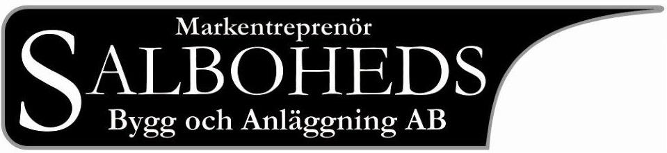 Grundades 2004 Utgår från Västerås Salboheds Bygg och Anläggning AB är en ledande anläggningsaktör i mellansverige med fokus på Västmanland, Uppland och Södermanland.
