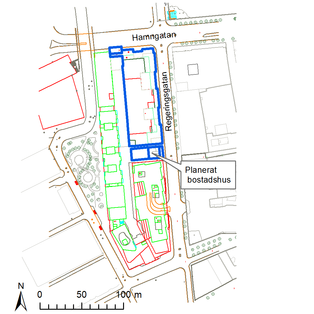 Inledning AMF fastigheter planerar att riva byggnad inom fastighet Trollhättan 30, i syfte att bygga en ny byggnad på samma plats.