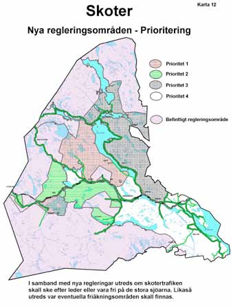 förandet har valts utifrån de konflikter och önskemål från markägare som finns. Det är även lämpligt att reglera ett mindre område i taget då olika regler kan komma att gälla inom dessa.