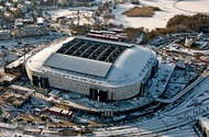 Nybyggnad Kök Nybyggnad Sophus Byggtekniskt antal huskroppar 1st Antal våningar 4st Bruttoarea 10000m2 Nybyggnad av nationalarena i Råsunda Friends