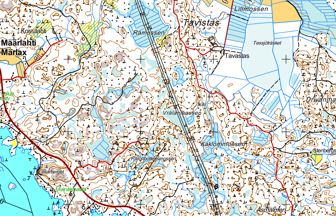 2. Syfte Arbetes syfte är att i samarbete med Södra Skogs reviret granska hur förnyelserna har lyckats på mycket steniga marker i Östra Nyland. Bild 1 visar typiska steniga skogsmarker i Lovisa.