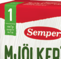 Mjölkfri välling Mjölkfri välling från Semper är gjord endast på majs och havre.